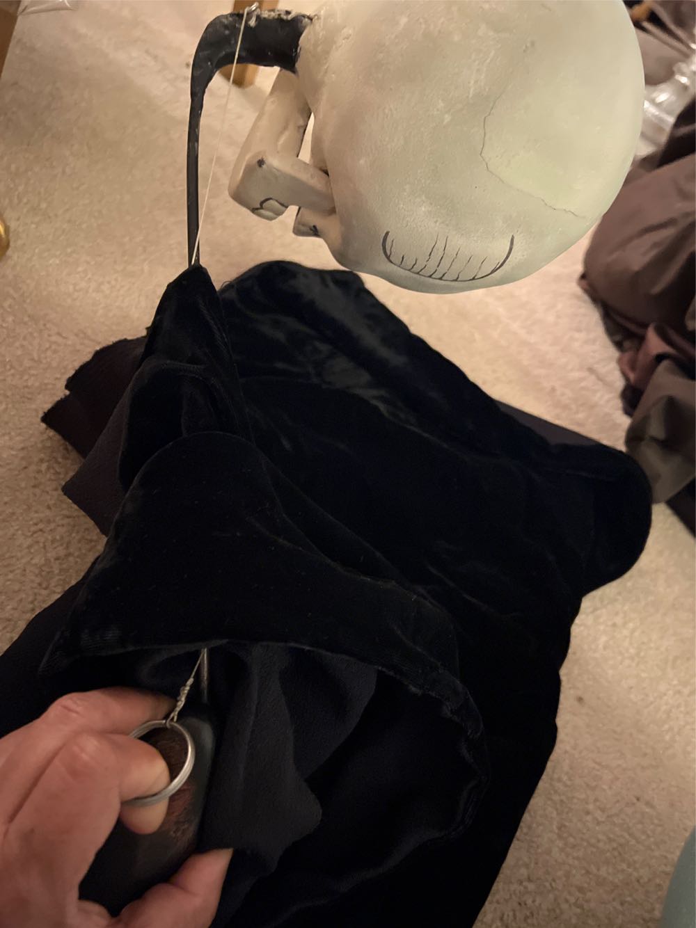 John Bouchier Floating  Skull - Peter Pullon art collectible - Main Image 3