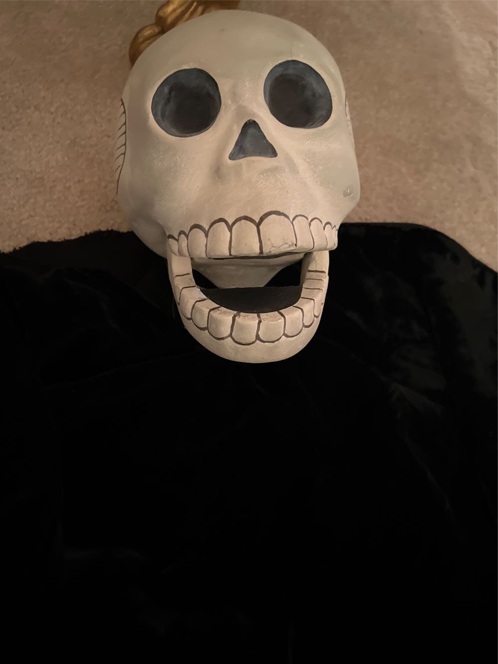 John Bouchier Floating  Skull - Peter Pullon art collectible - Main Image 4