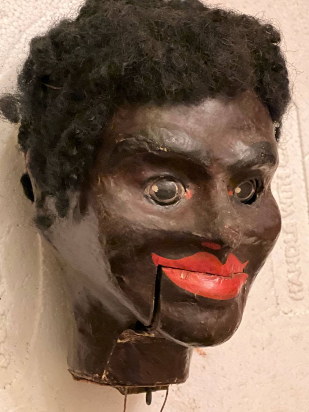 Lemare Black Figure Head - Alfred Lemare art collectible - Main Image 2