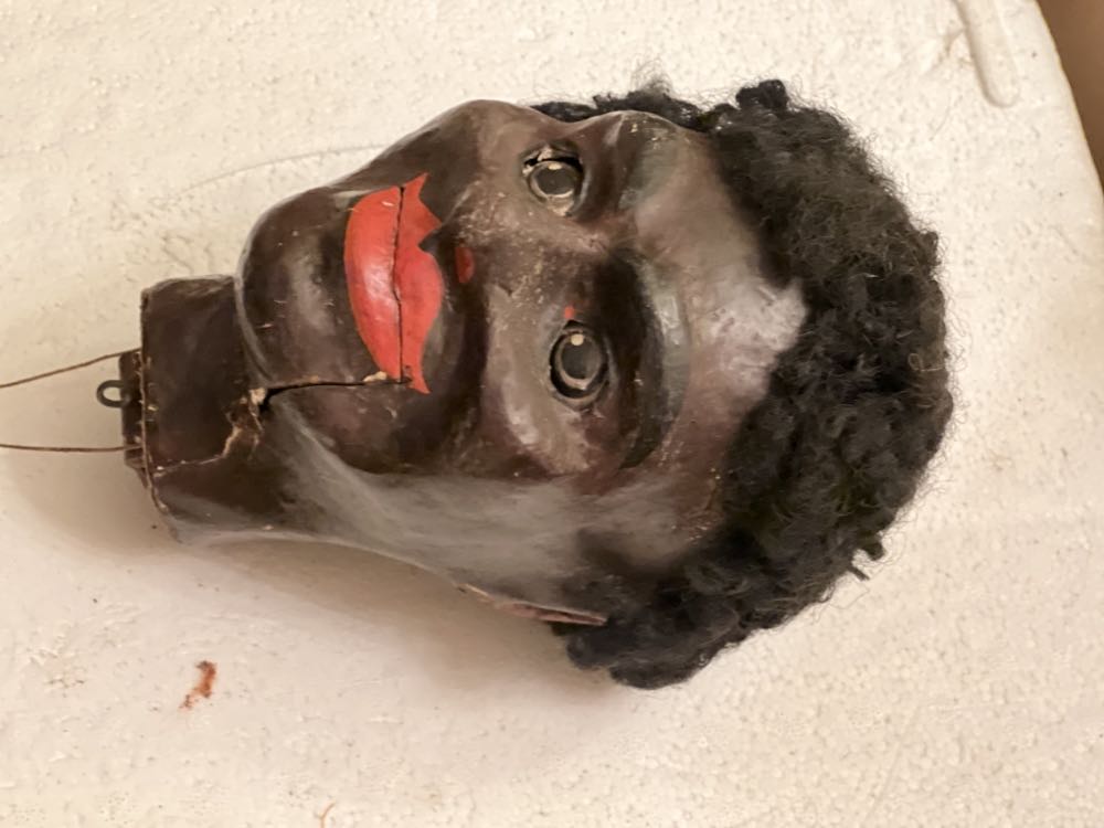 Lemare Black Figure Head - Alfred Lemare art collectible - Main Image 4