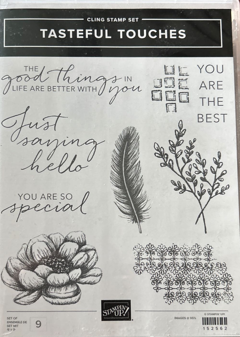 Tasteful Touches - Stampin’ Up! art collectible [Barcode 152562] - Main Image 1