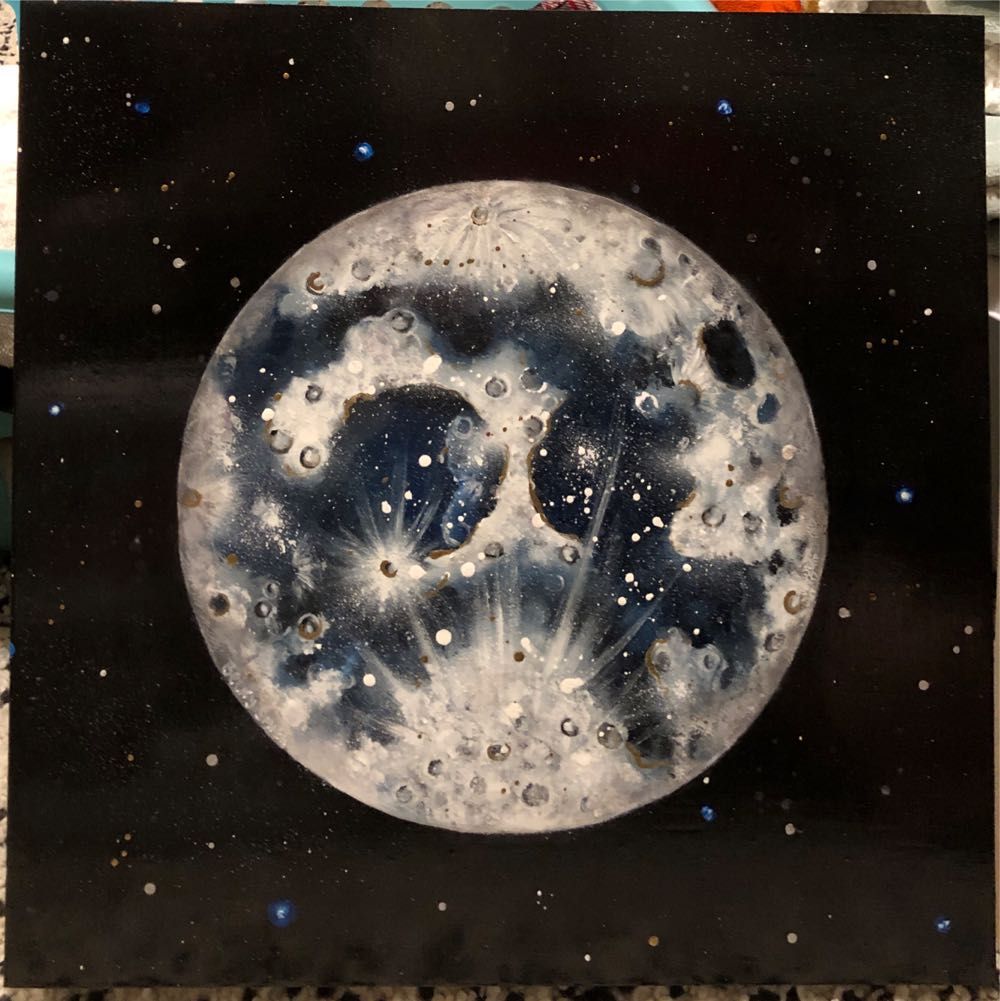 The Glow Of The Moon Triptych - Becky Smith art collectible - Main Image 3