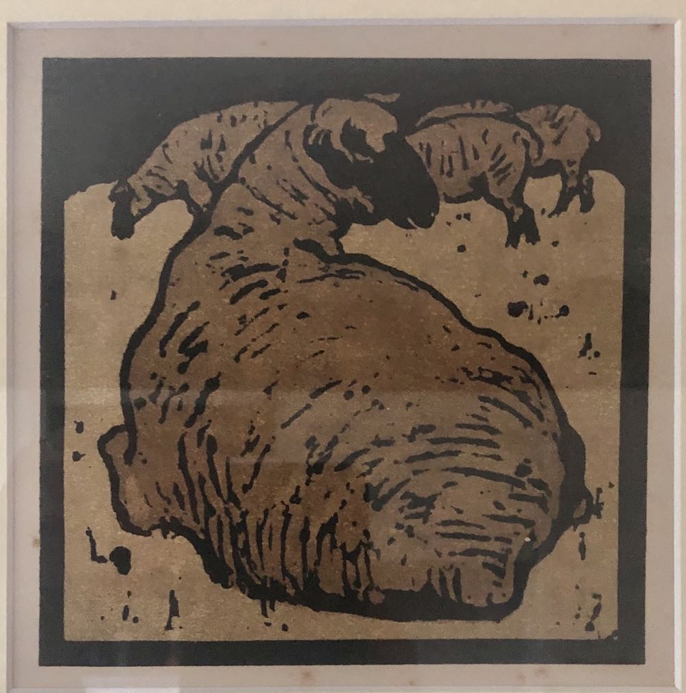 Hoen /Haan/varken/schaap - Theodorus Van Hoytema art collectible - Main Image 3