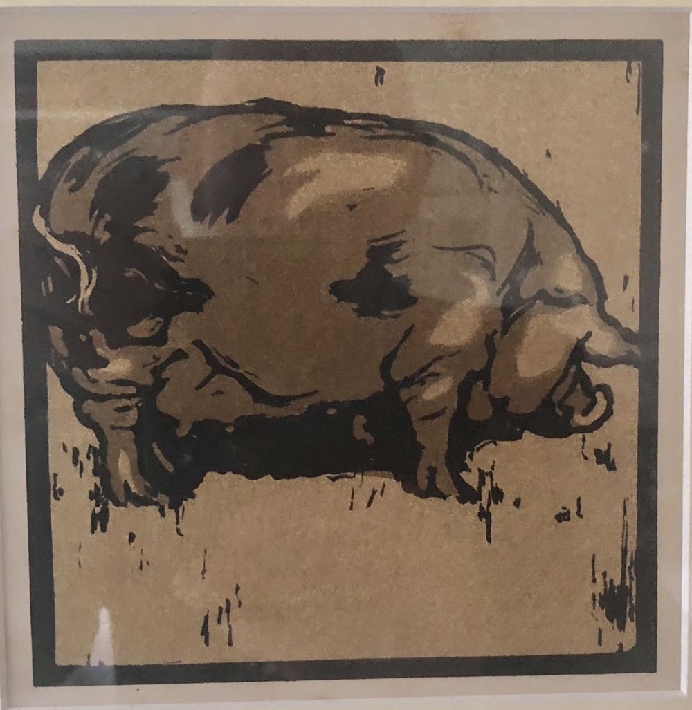 Hoen /Haan/varken/schaap - Theodorus Van Hoytema art collectible - Main Image 4