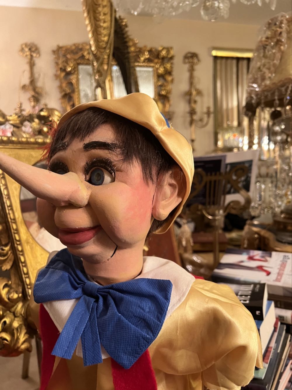 Pinnochio Animatronic Walking Figure - Lovik art collectible - Main Image 2