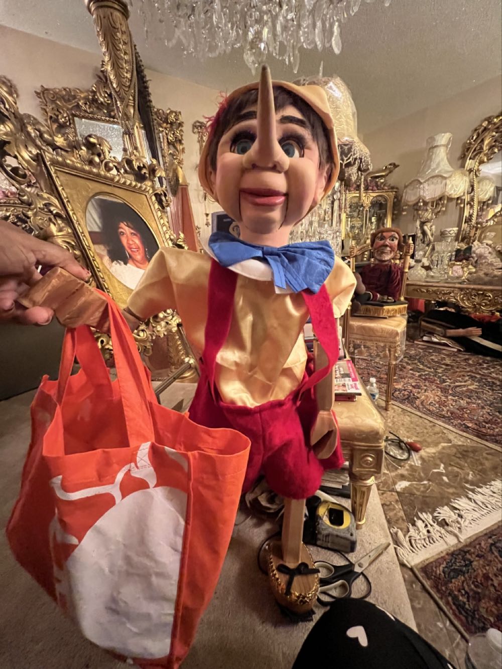 Pinnochio Animatronic Walking Figure - Lovik art collectible - Main Image 3