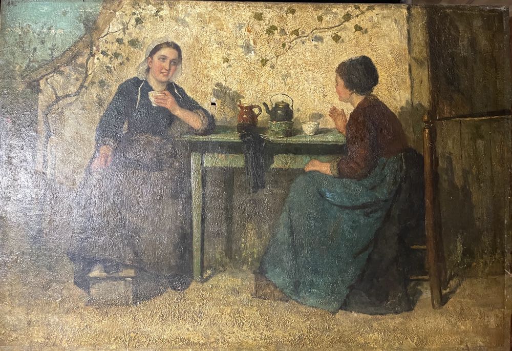 Twee Haarlemse dames.  art collectible - Main Image 1