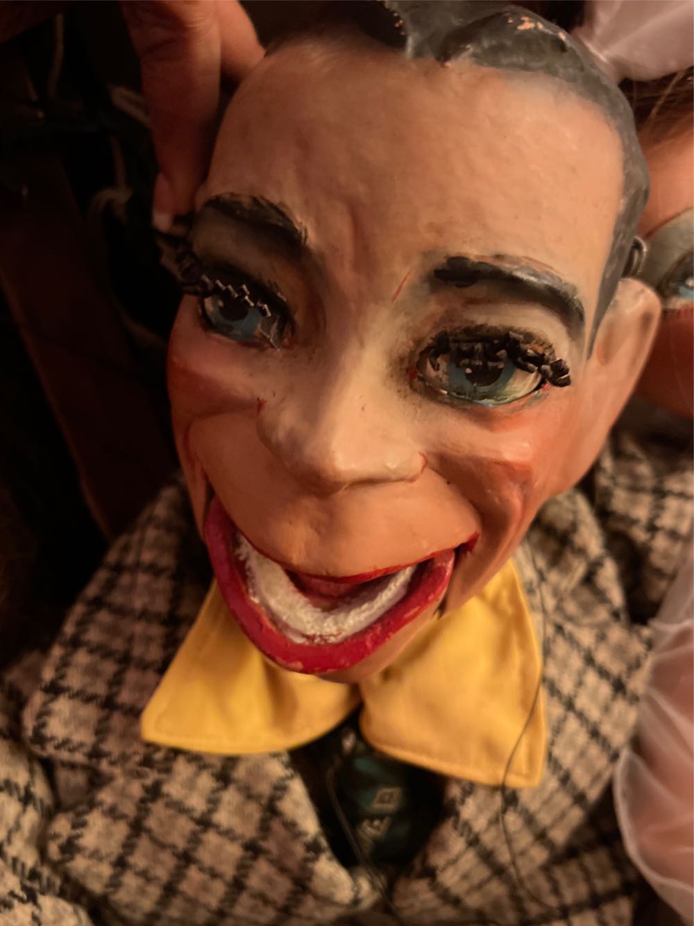 Marrionette In Case 3 Of 3 Man Plaid Suit  art collectible - Main Image 2