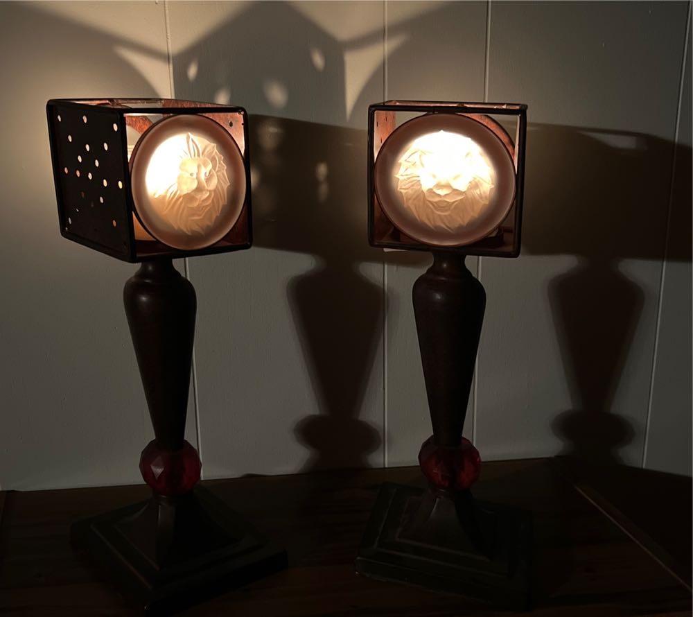 Lion 3 D Candle Holders  art collectible - Main Image 2