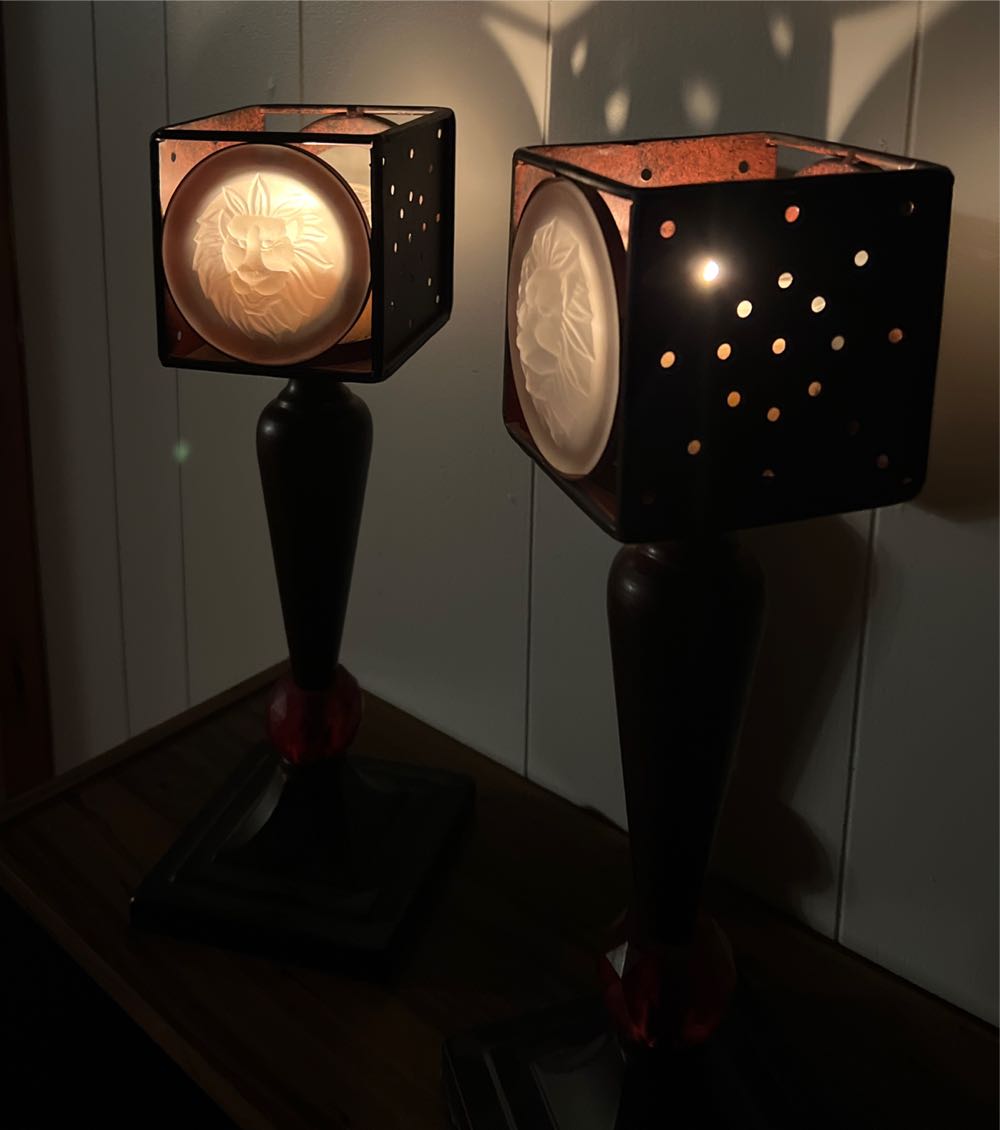 Lion 3 D Candle Holders  art collectible - Main Image 4