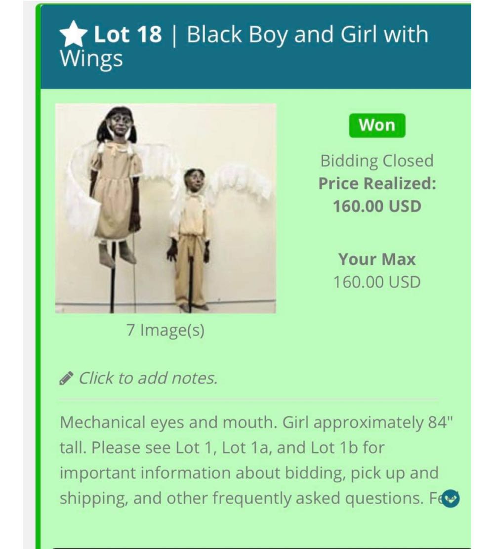 Mesner Black Boy Angel 2 Of 2 - Paul Mesner art collectible - Main Image 2