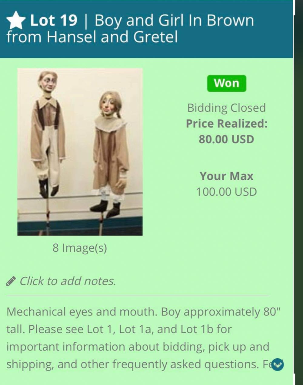 Mesner Hansel And Gretel Girl 1 Of 2 - Paul Mesner art collectible - Main Image 2