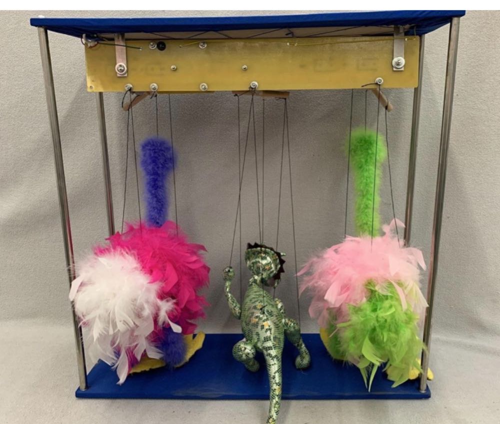 Motorized Puppet Show  art collectible - Main Image 2