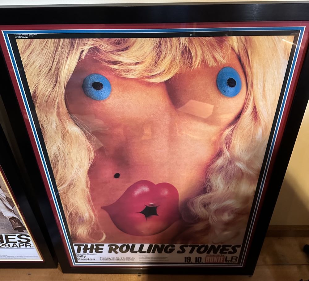 Rolling Stones Berlin Poster - The Rolling Stones art collectible - Main Image 1