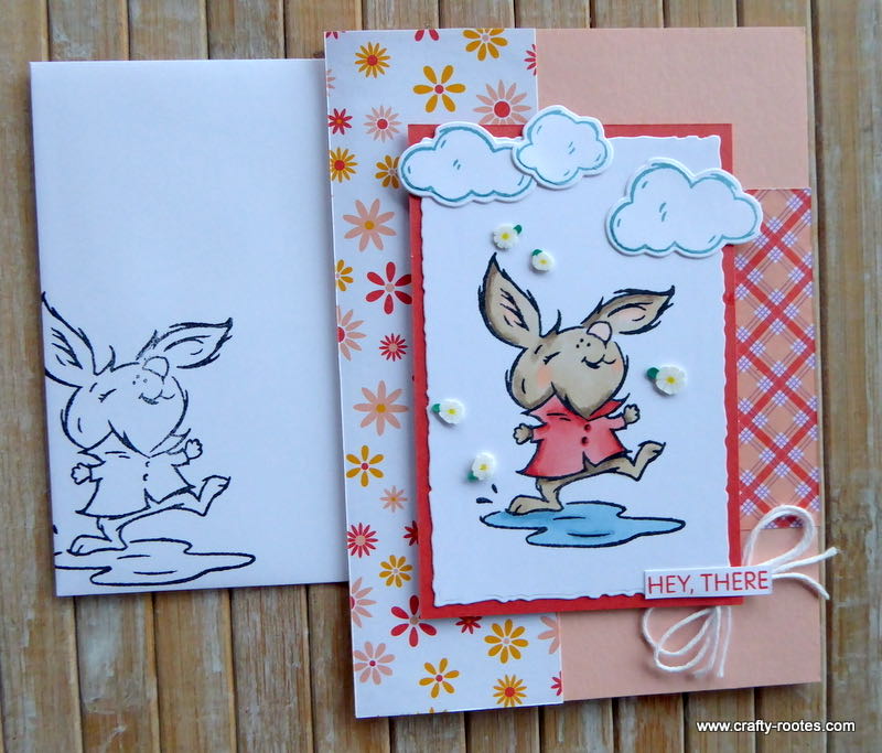 Playing In The Rain Dies - Stampin’ Up! art collectible - Main Image 2