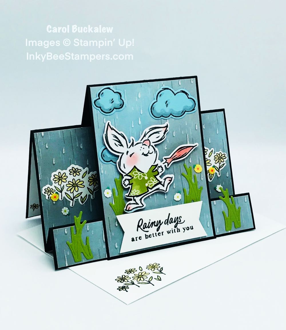 Playing In The Rain Dies - Stampin’ Up! art collectible - Main Image 4