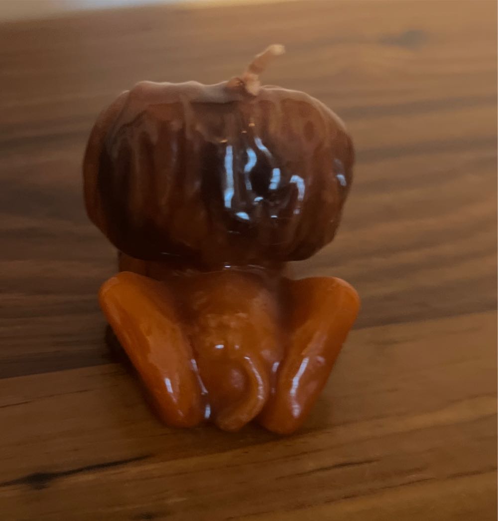 Vintage Collectible Figural Lion Candle. Excellent Condition  art collectible - Main Image 2