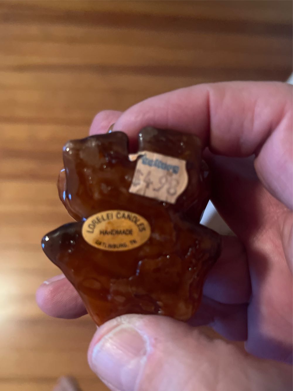 Vintage Collectible Figural Lion Candle. Excellent Condition  art collectible - Main Image 4