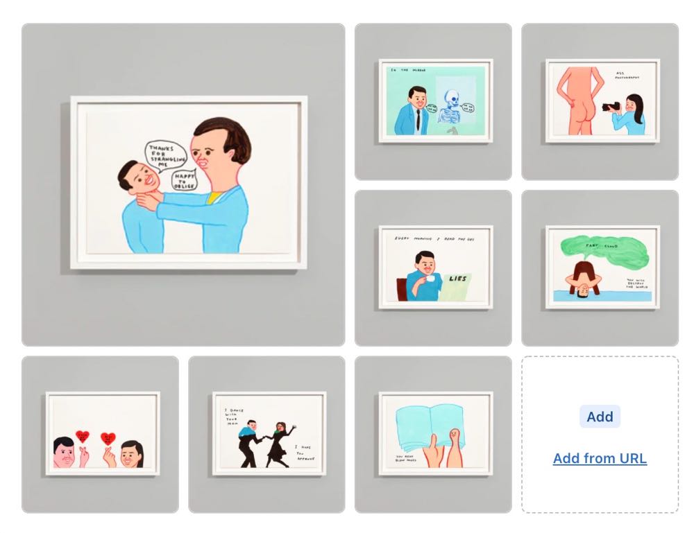 Ed & Lorraine Warren barn door painting