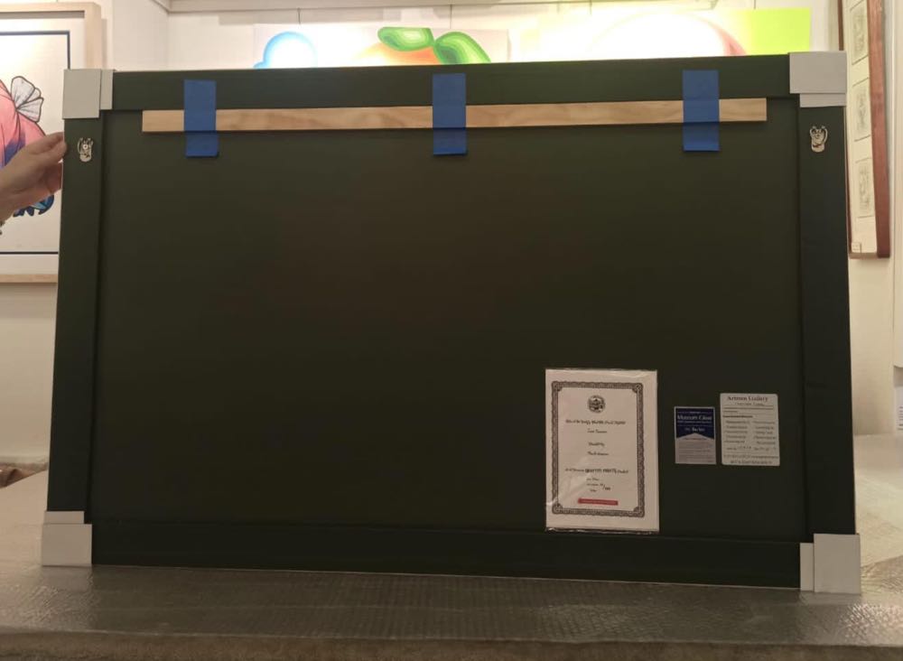 Martin Whatson ’Zero Tolerance’ (framed), 2016  art collectible - Main Image 2