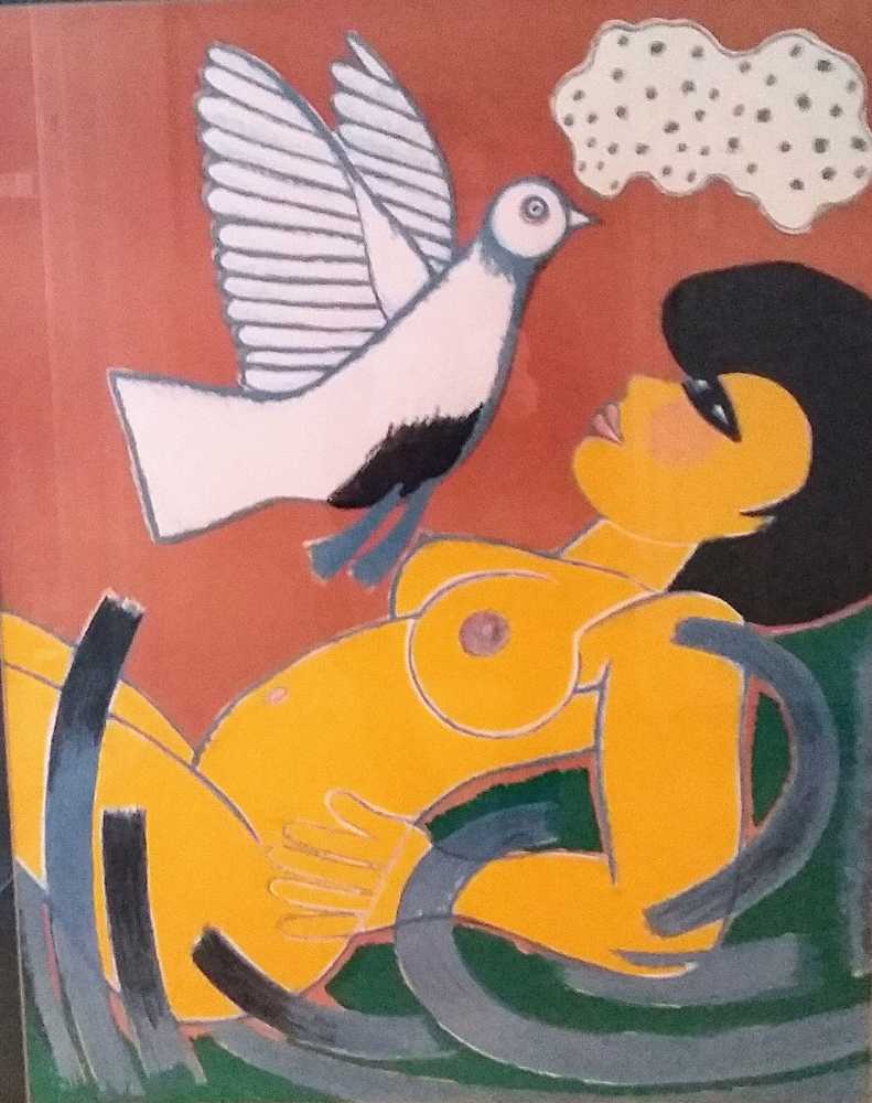 Le Colombe - Corneille art collectible - Main Image 1