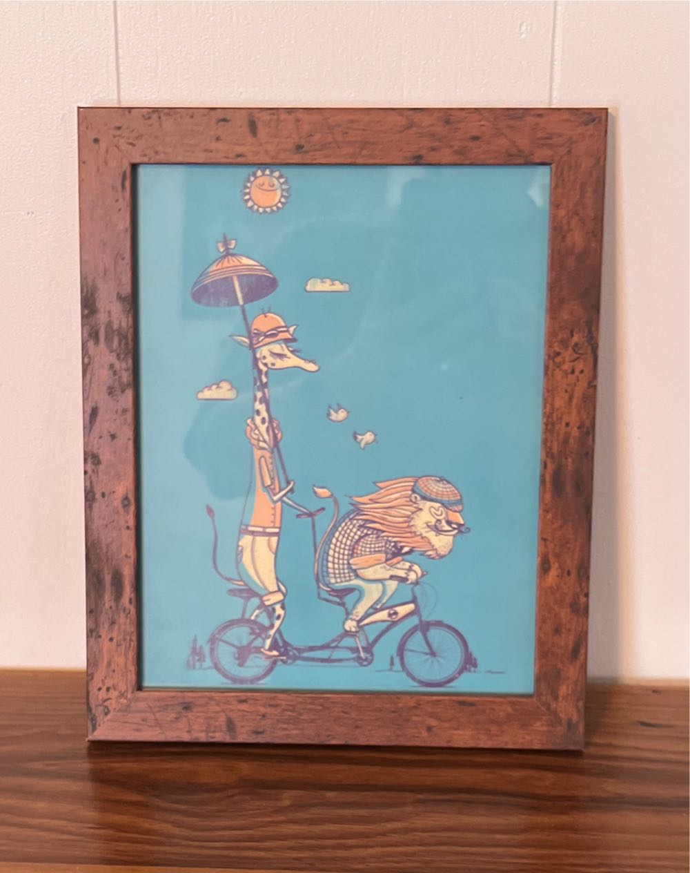 Bicycle Built For Love Print  art collectible - Main Image 2
