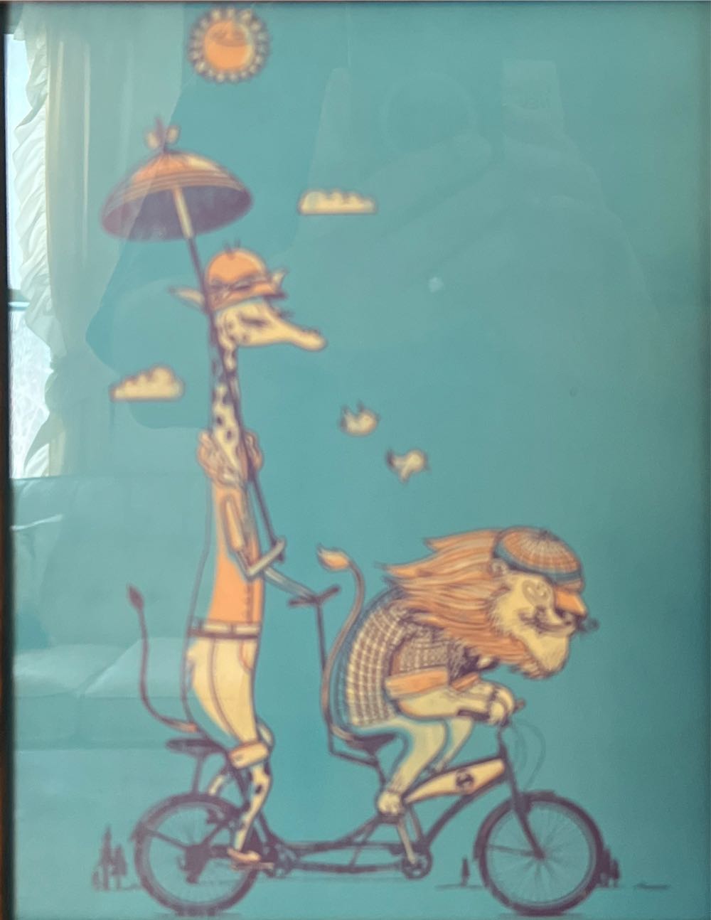 Bicycle Built For Love Print  art collectible - Main Image 3