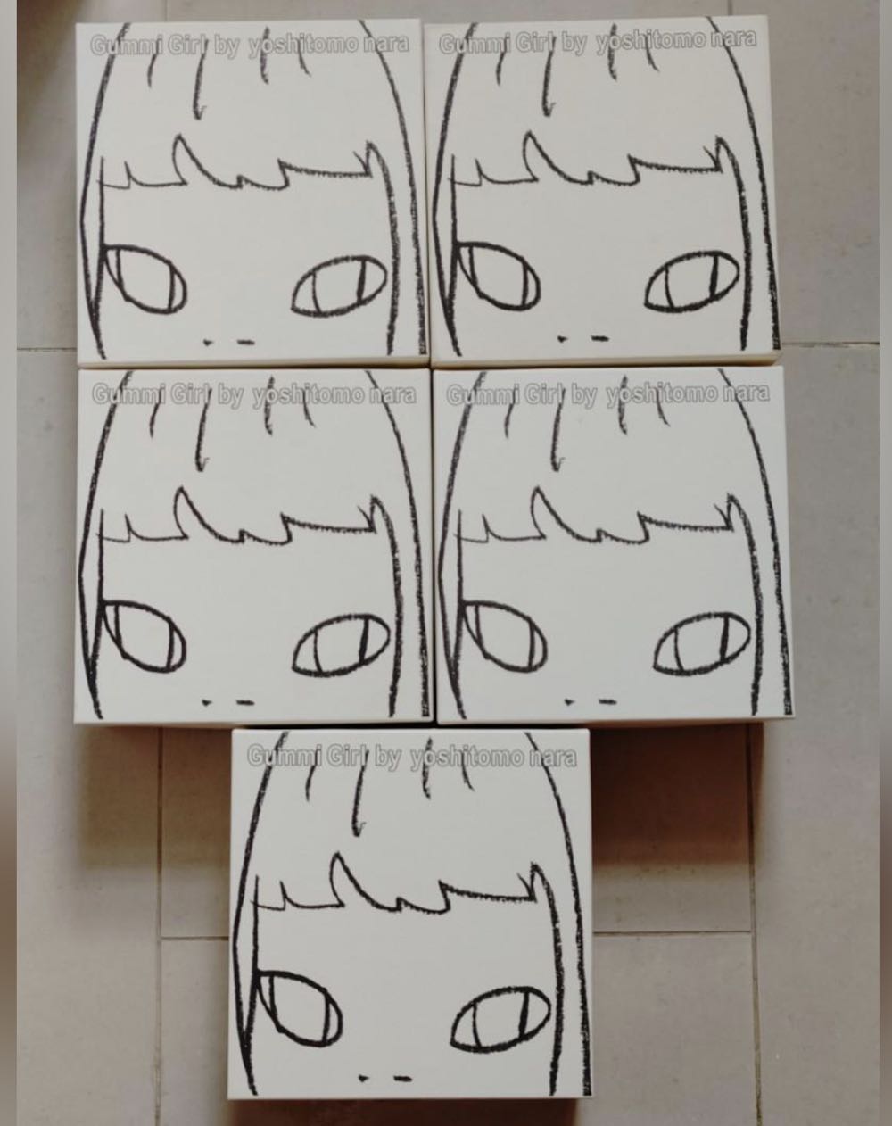 Yoshitomo Nara 奈良美智糖果盒 - Yoshimoto Nara art collectible - Main Image 2