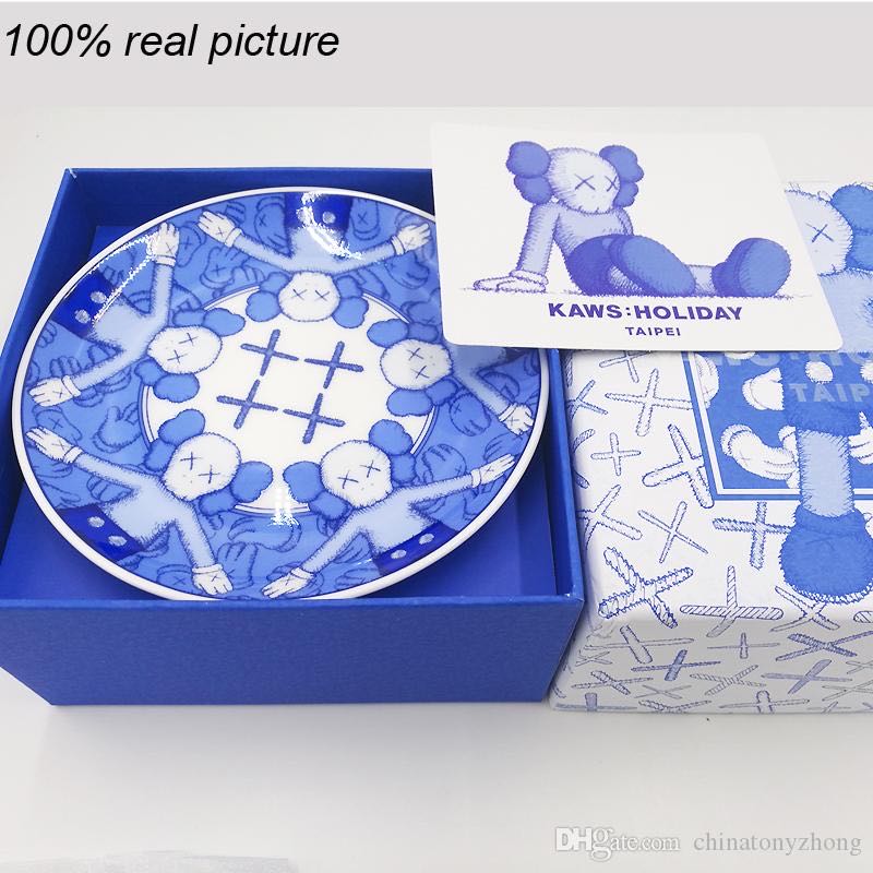 Kaws Holiday Ceramic Plates Set of 4 - Kaws art collectible - Main Image 2