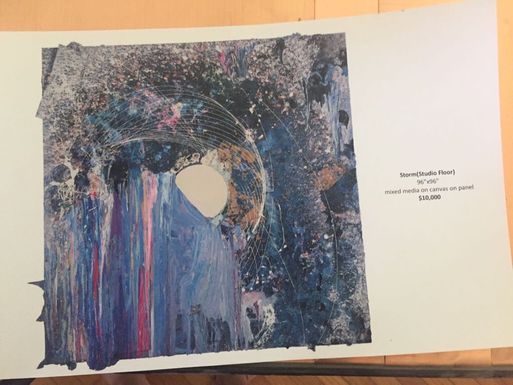 Storm - Studio Floor - Callen Schaub art collectible - Main Image 2