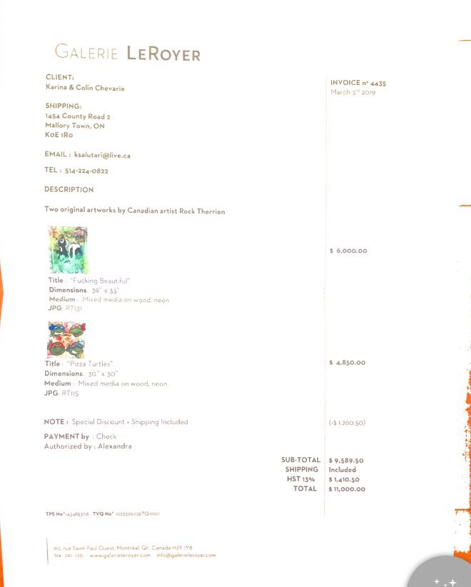 Fucking Beautiful - Rock Therrien art collectible - Main Image 2