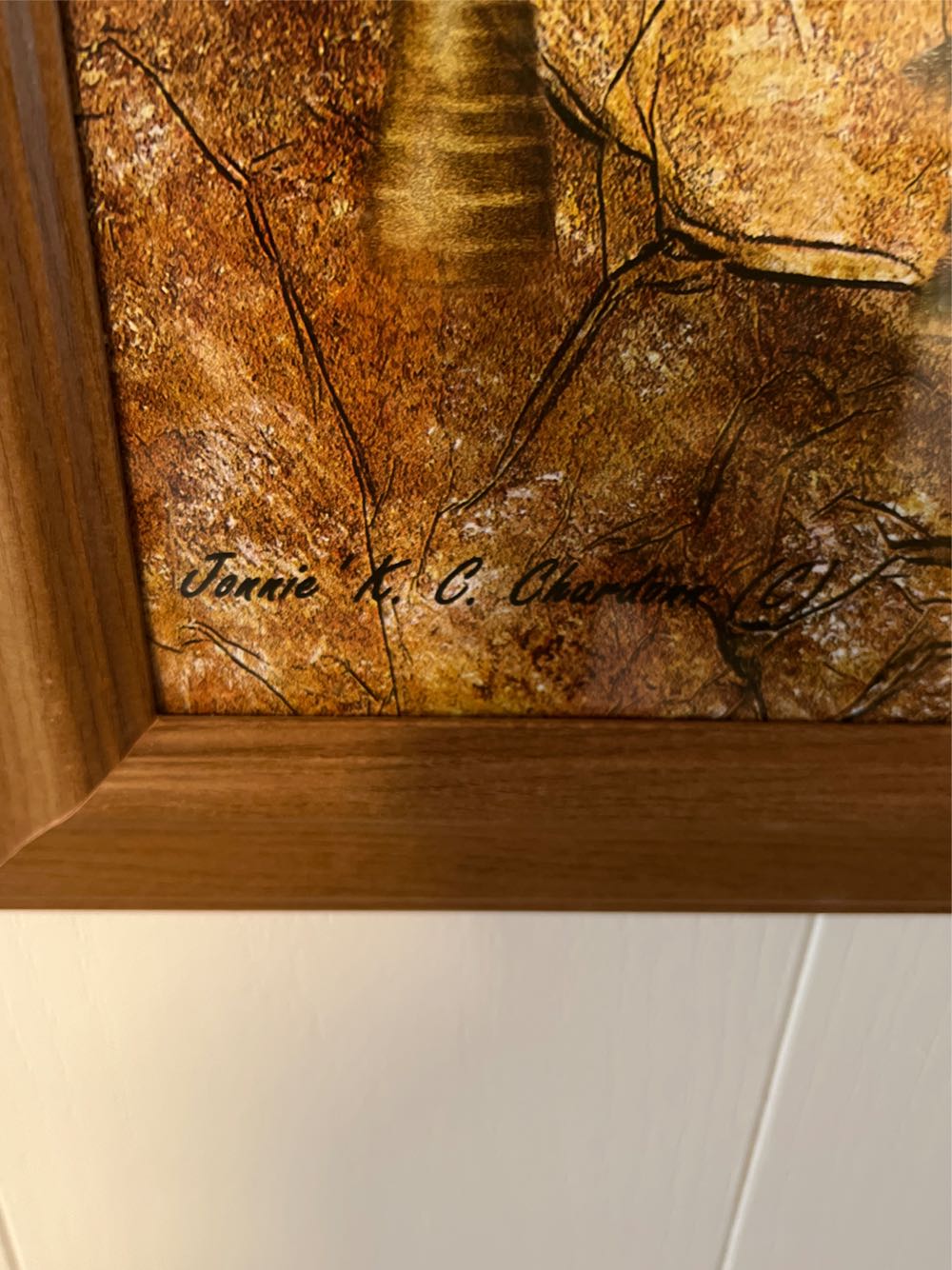 Wild Kingdom Framed Print  8.5 X 11” Lions - Jonnie K. C. Chardonn art collectible - Main Image 2