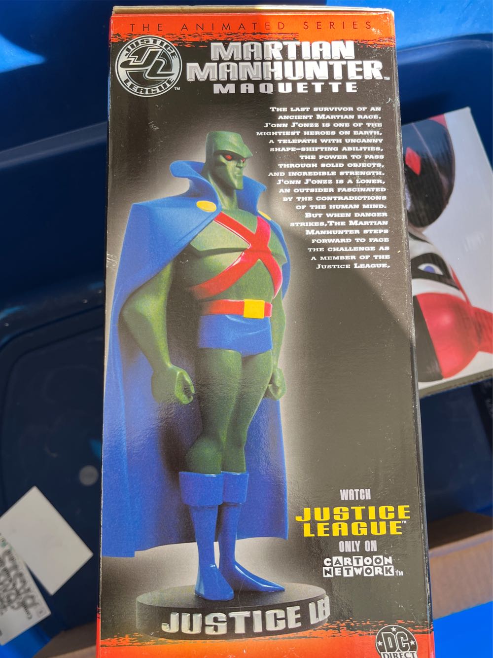 Justice League Animated Series Martian Manhunter Maquette Dc Direct Limited  art collectible [Barcode 761941232799] - Main Image 2