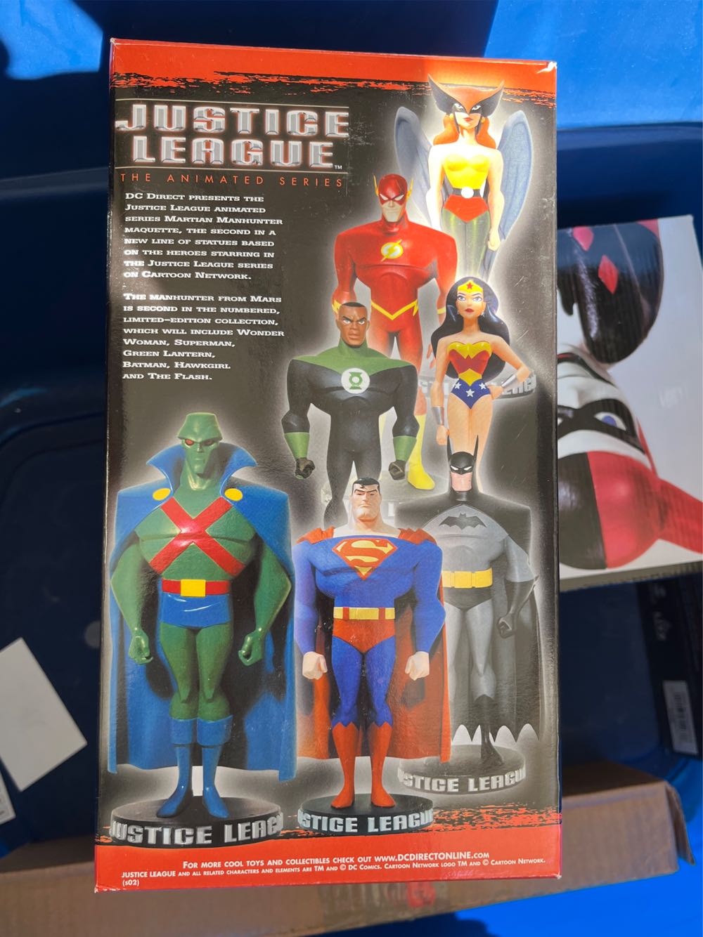 Justice League Animated Series Martian Manhunter Maquette Dc Direct Limited  art collectible [Barcode 761941232799] - Main Image 3