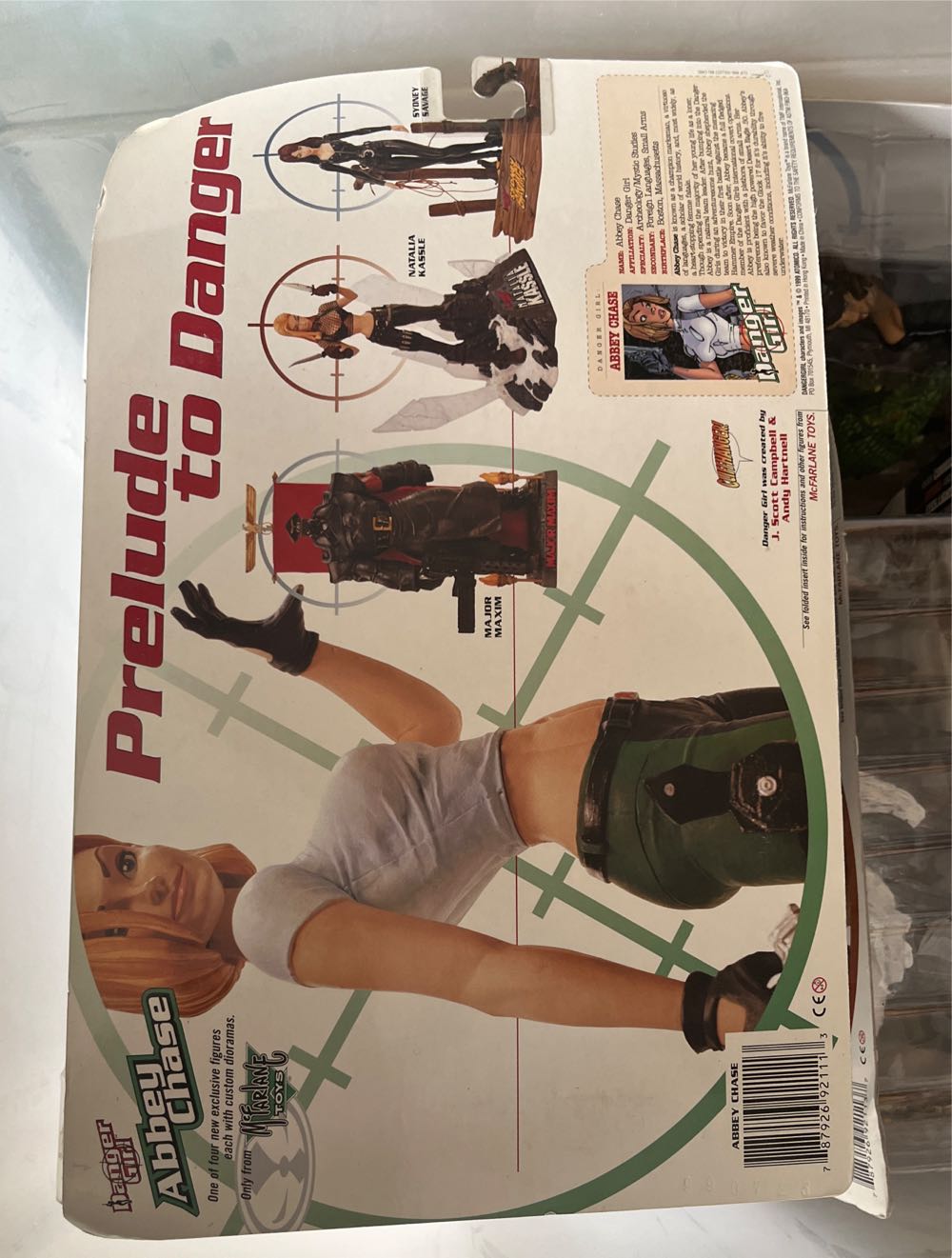 Danger Girl Abbey Chase Action Figure By Danger Girl  art collectible [Barcode 787926921113] - Main Image 2