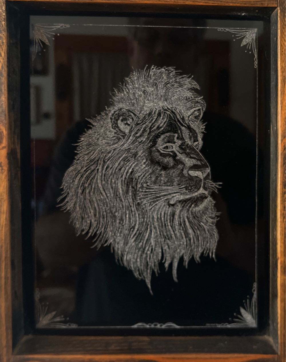 Glass Etching  art collectible - Main Image 2