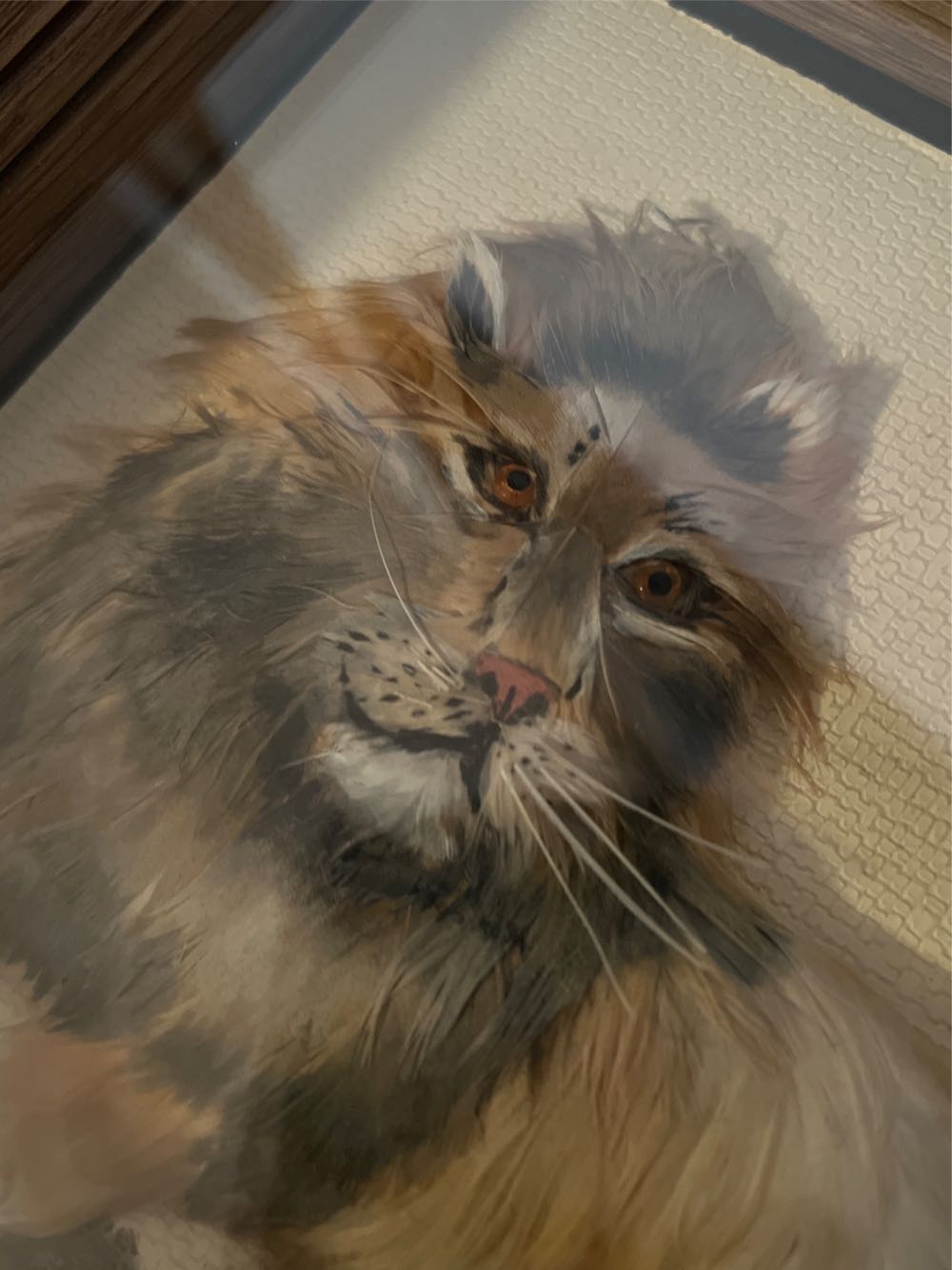 Feather Lion  art collectible - Main Image 3