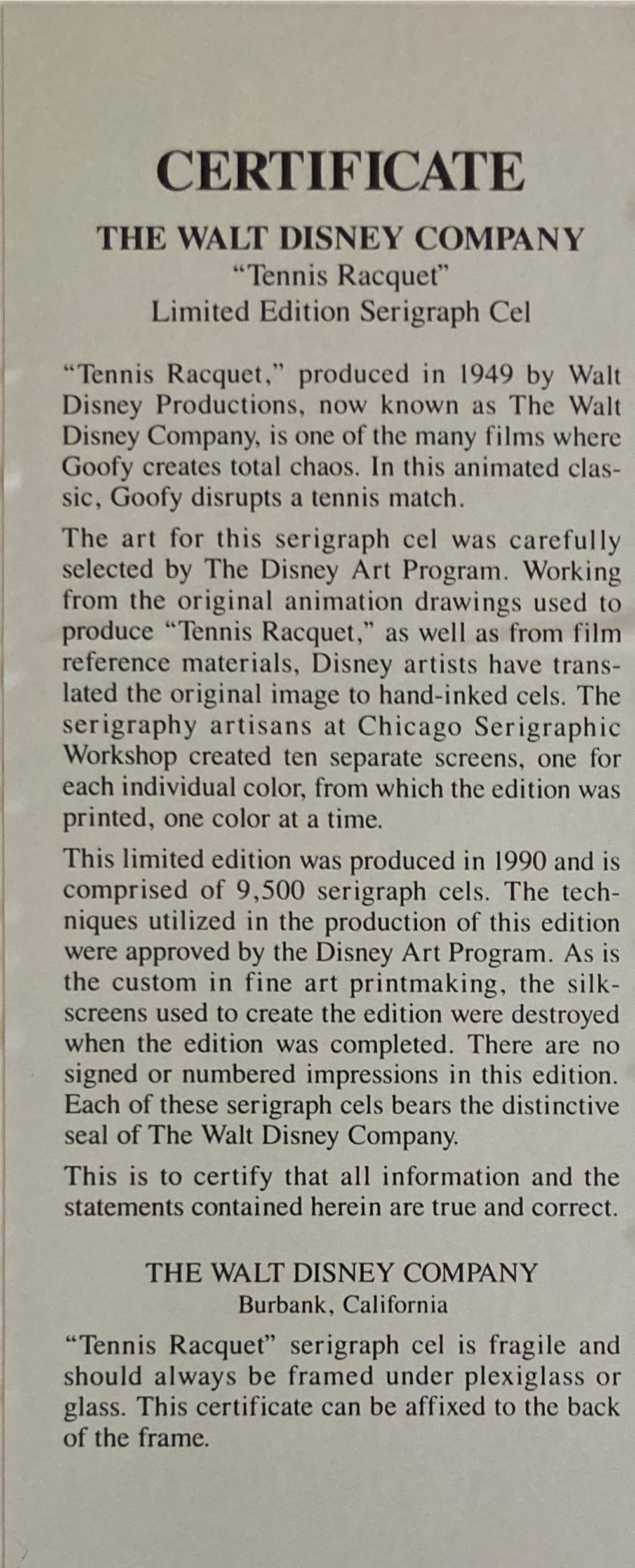 Tennis Racquet  art collectible - Main Image 3