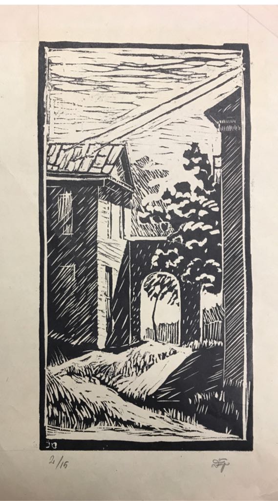 Hutchens - Blue Planet Moon Vase