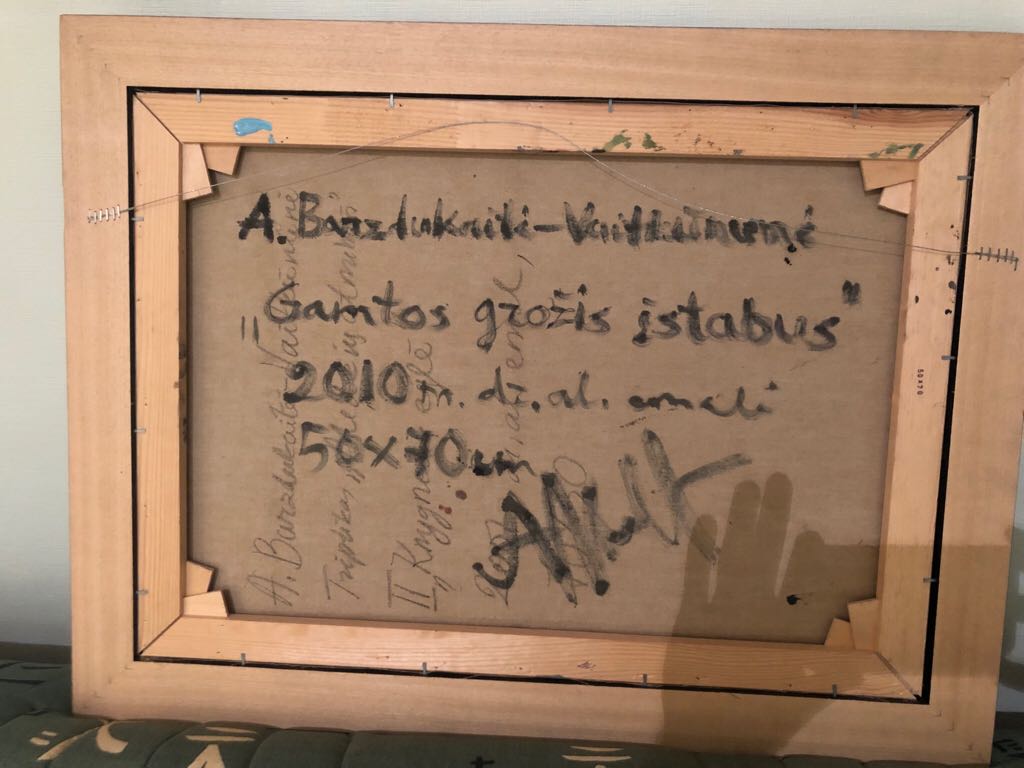 Gamtos Grožis Nuostabus - Barzdukaitė-Vaitkūnienė Aušra art collectible - Main Image 2