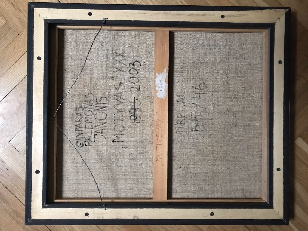 “Motyvas”XXX - Janonis Gintaras Palemonas art collectible - Main Image 2