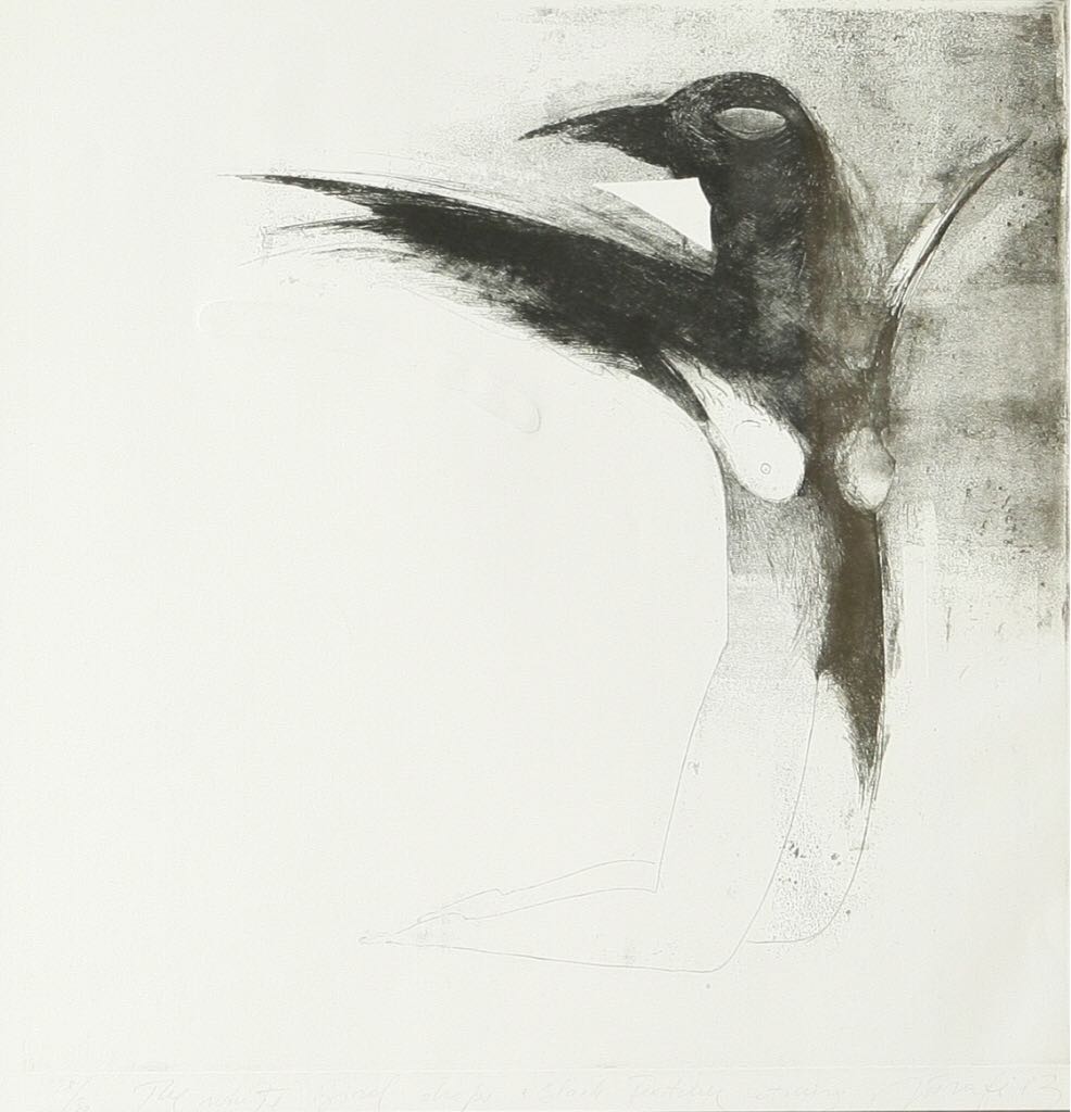 Drew Black Figure Doll Eyes