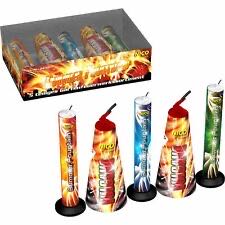 Summer Fountains 5 Piece Fireworks Standard Year Round 10m Effecth - Nico art collectible [Barcode 4014361047600] - Main Image 1