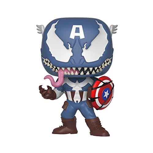 Funko Pop Marvel: Venom Venom Captain America Collectible Figure Multicolor  art collectible [Barcode 889698326865] - Main Image 1