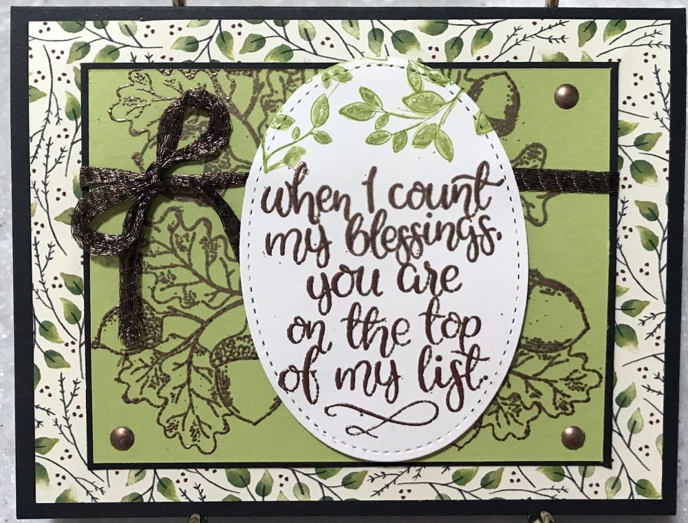Count My Blessings - Stampin’ Up! art collectible [Barcode 144790] - Main Image 2