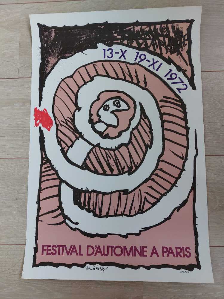 Alechinsky  - Affiche art collectible - Main Image 2