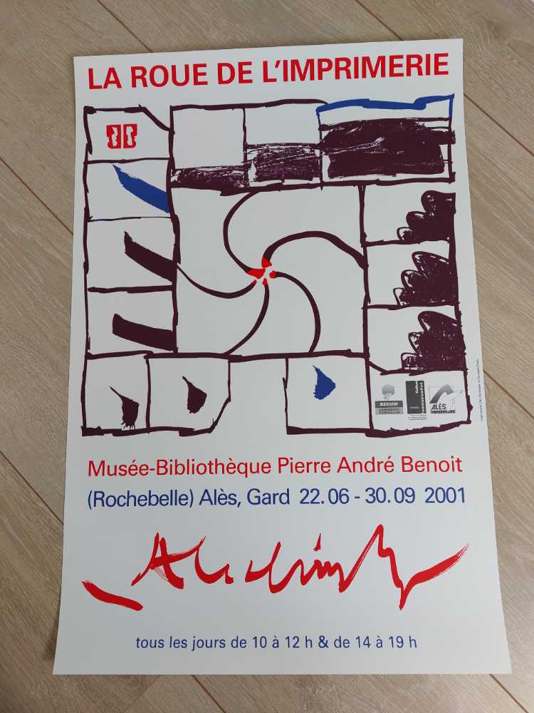 Alechinsky  - Affiche art collectible - Main Image 2