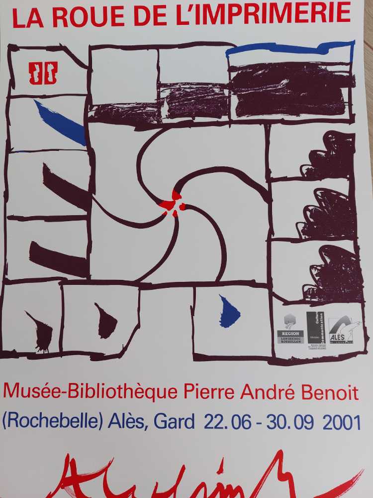 Alechinsky  - Affiche art collectible - Main Image 3