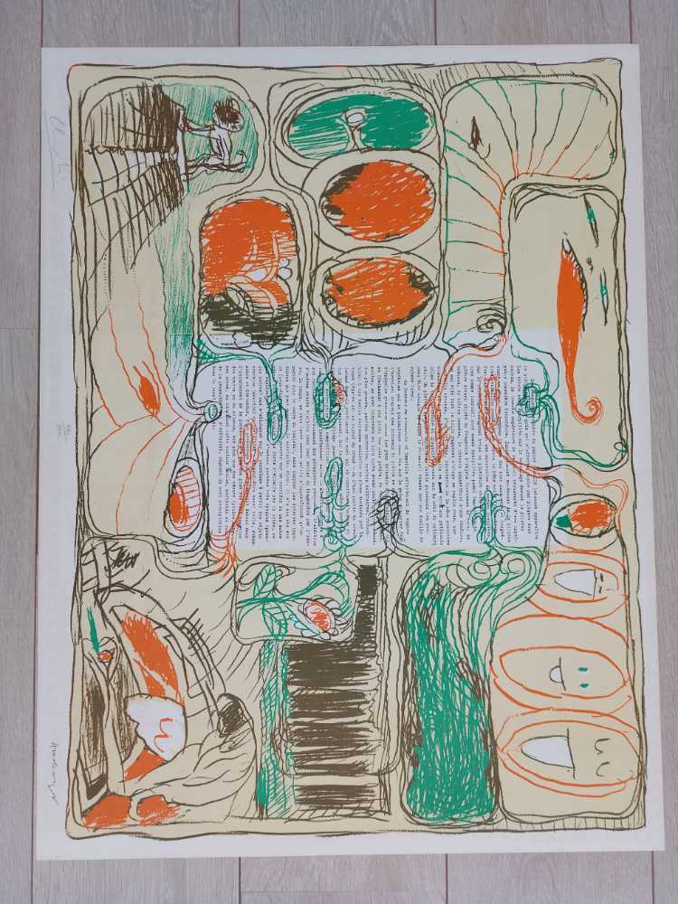 Alechinsky  - Litho art collectible - Main Image 2