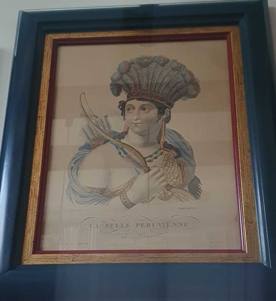 La Belle Peruvienne De Lima - N.F. Bertrand art collectible - Main Image 2